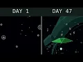 I made a space game in 47 days with no engine and no assets