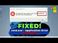 Fix CMD exe Application Error 0xc0000142 on Windows Easy Step-by-Step Guide