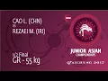 Download Lagu 1/2 GR - 55 kg: M. REZAEI (IRI) df. L. CAO (CHN) by TF, 9-0