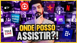 ONDE ASSISTIR? EM QUAL STREAMING ESTÁ? - 3 DICAS de ONDE ACHAR o FILME e a SÉRIE que você quer ver!