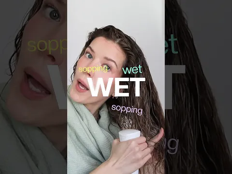 how I get my BIIIIG waves #hairroutine #curlyhair #wavyhair full video out now!
