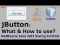 jButton What How to Use Netbeans Java GUI Control - Basics ARBX CodeX 2020