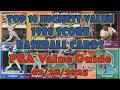 Top 10 Highest Priced PSA Graded 1988 Score Baseball Cards as of 2025