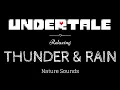 Download Lagu ♪ UNDERTALE | 10 Hours of Relaxing Music with Soft Rain ♪ (Undertale black screen)