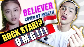 Download MUSIC ENTHUSIAST REACT TO ANNETH COVER OF BELIEVER - IMAGINE DRAGONS  | NEIL GALVE MP3