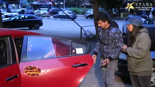 آخر شقاوة   الحلقة الثامنة   لما بنت توقفك في الشارع عشان تساعدها بعد كده تلاقي جوزها قصادك    دندنها