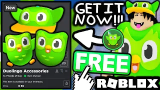 Download FREE ACCESSORIES! HOW TO GET Duolingo Bodysuit \u0026 Snapback Cap! (Roblox Duolingo Game Hub Event) MP3