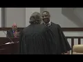 Devin Collier sworn in as circuit judge during investiture