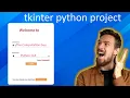Tkinter python Graphical User Interface Project in Hindi tkinter gui