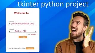 Tkinter python Graphical User Interface Project in Hindi tkinter gui