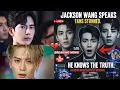 Lagu Jackson Wang BREAKS SILENCE on Yu Menglong: \