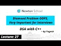 Diamond Problem OOPS Very Important for Interviews Lecture 27 OOPS in C Yogesh Yogendra