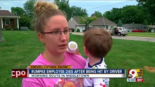 Rumpke employee dies after being hit by driver