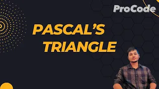 118 Pascal s Triangle Java Striver s SDE Sheet