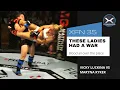 Women s Featherweight Bout - Vicky Luckina vs Maryna Ryker
