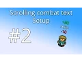 2 Unity tutorial Scrolling combat text - Setup
