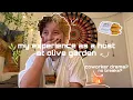 what its really like to work at olive garden