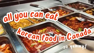 All you can eat Korean buffet in Canada Seoul grill house