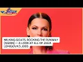 Milking Goats Rocking the Runway Again a Look at All of Julia Lemigova s Jobs