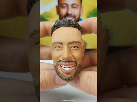 Neymar Jr (clay art)🇧🇷🔥 #art #neymar #brasil #football