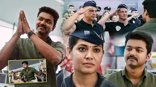 vijay thalapathy tollywood biggest blockbuster movie ultimate airport scene kotha cinema