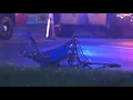 Scene Deadly hit-and-run crash on Tomball Parkway