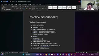 Practical SQL Guide Introduction Data Types EP-1