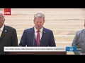Georgia governor makes statewide announcement with Public Service Commission