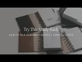 The Key To Academic Success 2025 Dated Academic Inserts and Cornell Style Notes Cloth Paper