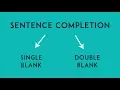 Sentence Completion - Tricks and Strategies