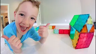 Download MY FAVORITE TOY EVER! / Magnet Blocks! MP3