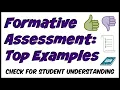 Formative Assessment Examples