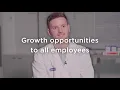 Diversity as an opportunity for all employees to grow together at a committed company