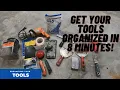 How To Organize Your Tools In 8 MINUTES HANDYMAN HEADQUARTERS