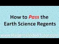 How to Pass the Earth Science Regents