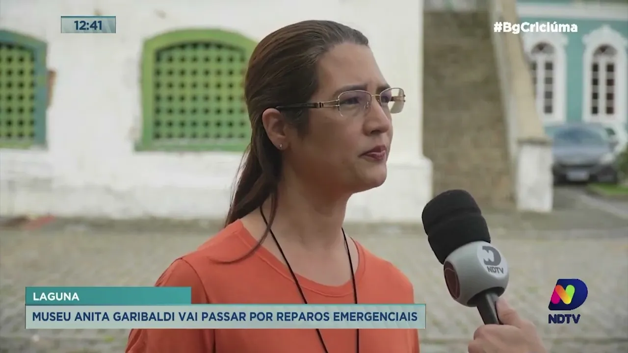 Museu Anita Garibaldi, em Laguna, passa por reparos