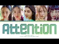 NewJeans Attention Lyrics (뉴진스 Attention 가사) (Color Coded Lyrics)