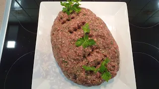 Libanesich Frikadelle الكفتة على الطريقة اللبنانية 