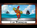 2 of Pentacles Tarot Card Meaning Reversed Secrets History