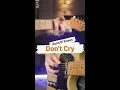 Download Lagu Don't Cry - Guns n' Roses (intro)