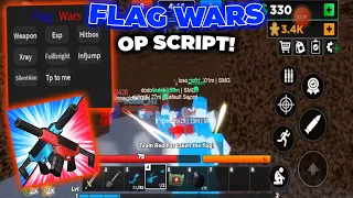 Flag Wars Script Hack GUI ESP Silent Aim Hitbox InfJump More