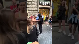 Ye Has An Impromptu Photoshoot With His Wife Bianca Censori In Florence 