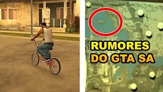 OS RUMORES ABSURDOS DO GTA SAN ANDREAS (Antes do lançamento)