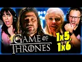 Download Lagu GAME OF THRONES Season 1, Episodes 5 \u0026 6 REACTION!! A Song of Ice \u0026 Fire | George R.R. Martin | HBO