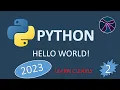 How to print Hello world in Customization tips - Episode 2 Python tutorial