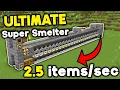 Easiest Super Smelter Minecraft Bedrock 26 1 2026