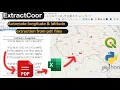 ExtractCoor - Automate longitude and latitude extraction from pdf files