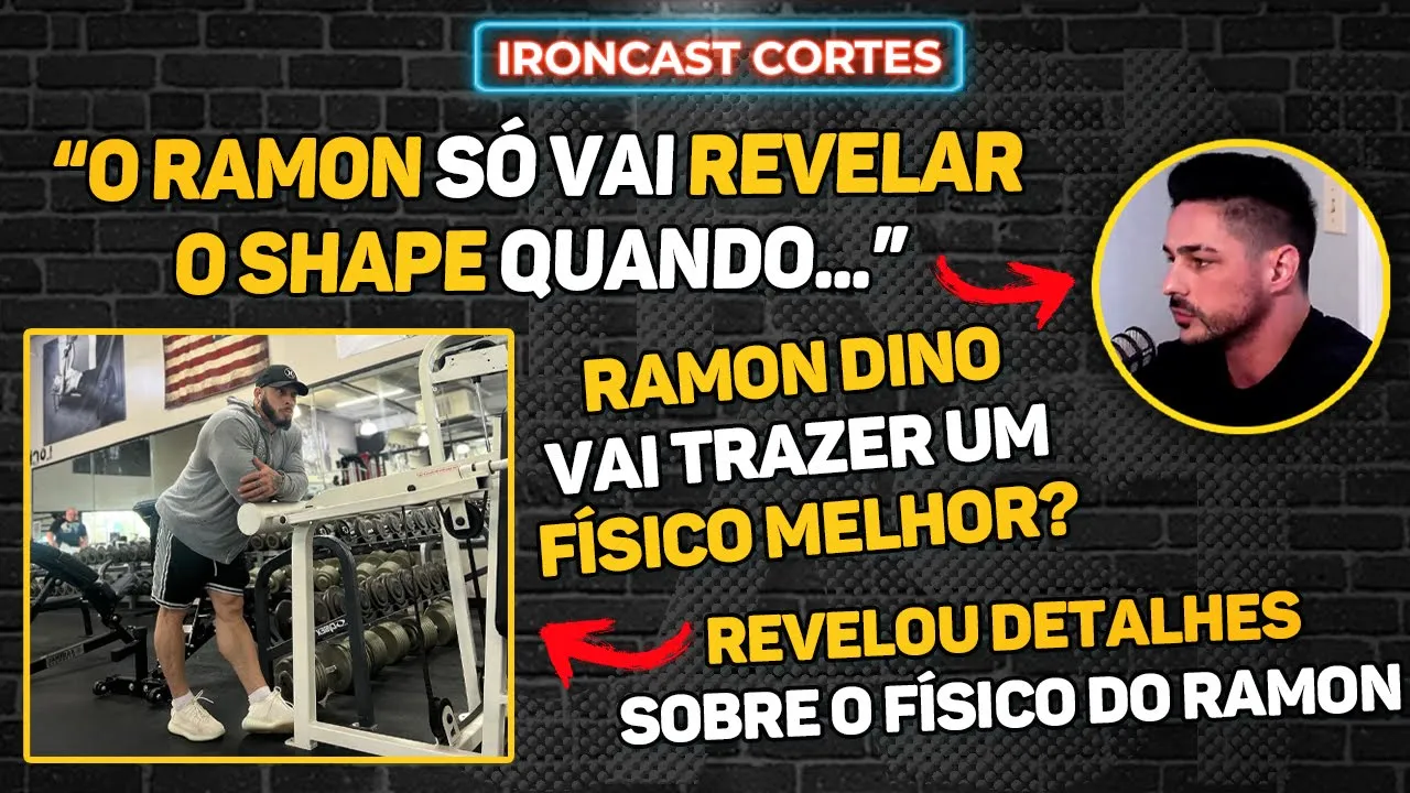 PORQUE RAMON DINO NÃO REVELA O SHAPE? FILIPE FAIXA PRETA EXPLICOU – IRONCAST CORTES