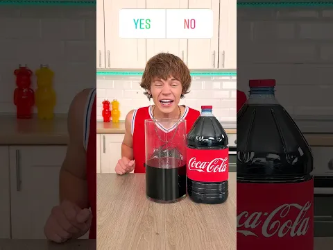 Bro Poured the BIGGEST Cola Ever! 💀🥤