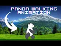 Panda Walking Animation Using HTML CSS3 Jelly Coder